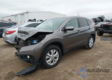 2014 Honda Cr-V Ex z USA, uszkodzony, nr VIN 2HKRM4H53EH701595